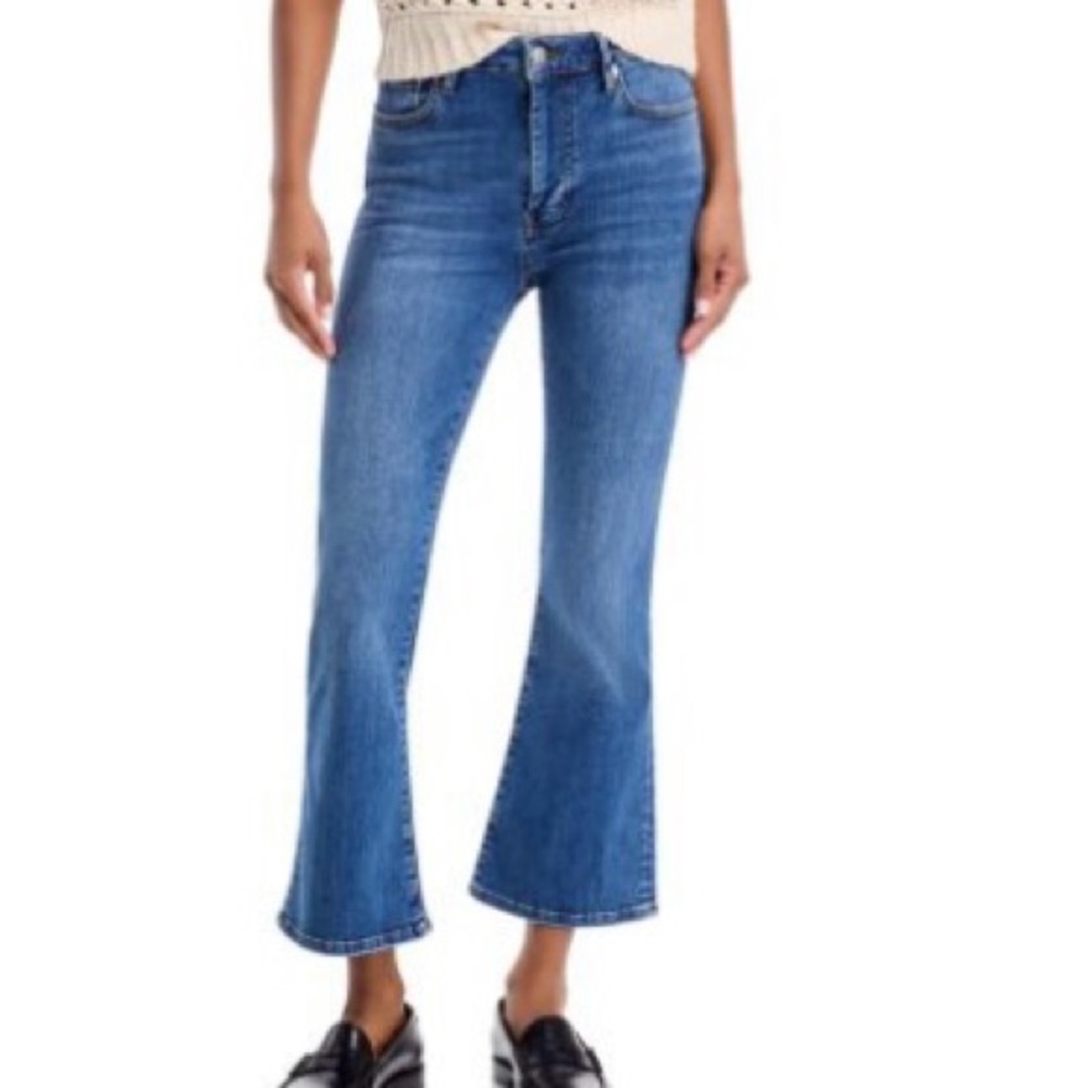 Frame Denim Le Crop Mini Boot Size 30 NWT